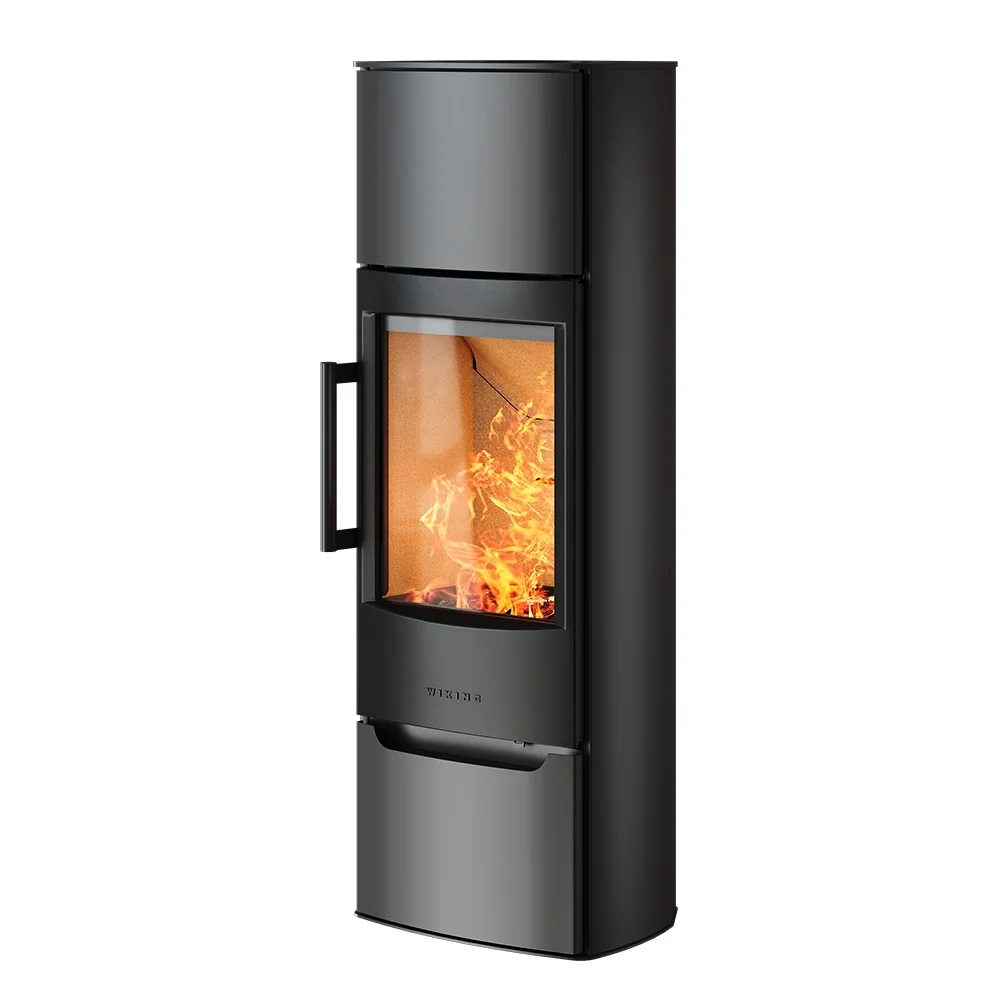 WIKING Miro 6+ with heat storage stones & lower door