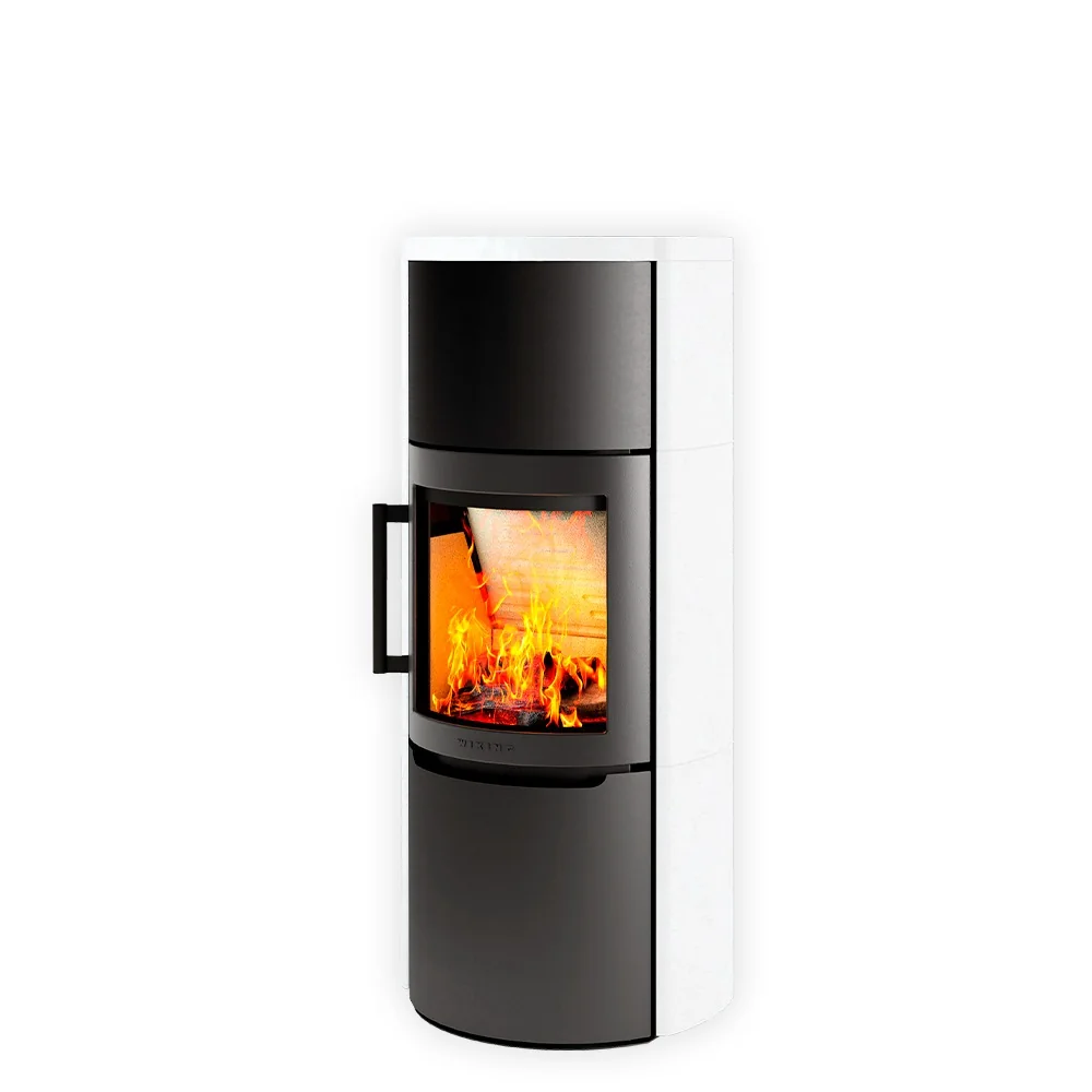 WIKING Mala 6 with natural stone cladding, white