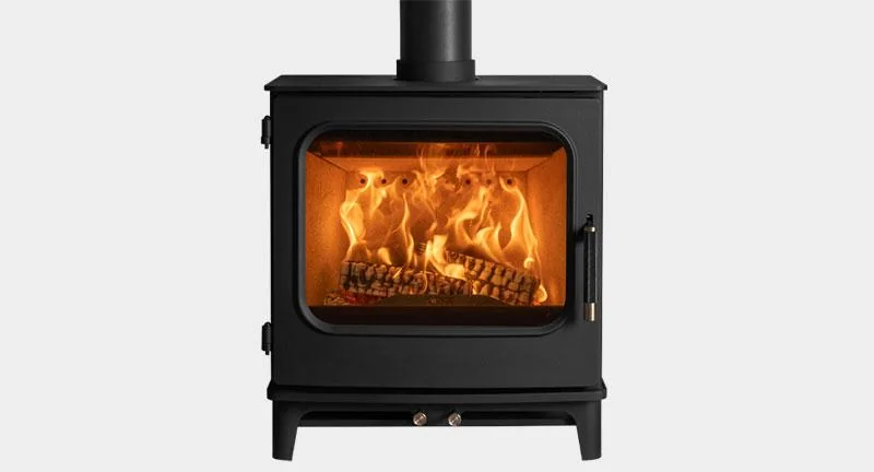 Stovax Olympus 5 Wide Fixed Grate Wood Burning & Multi-fuel Stoves