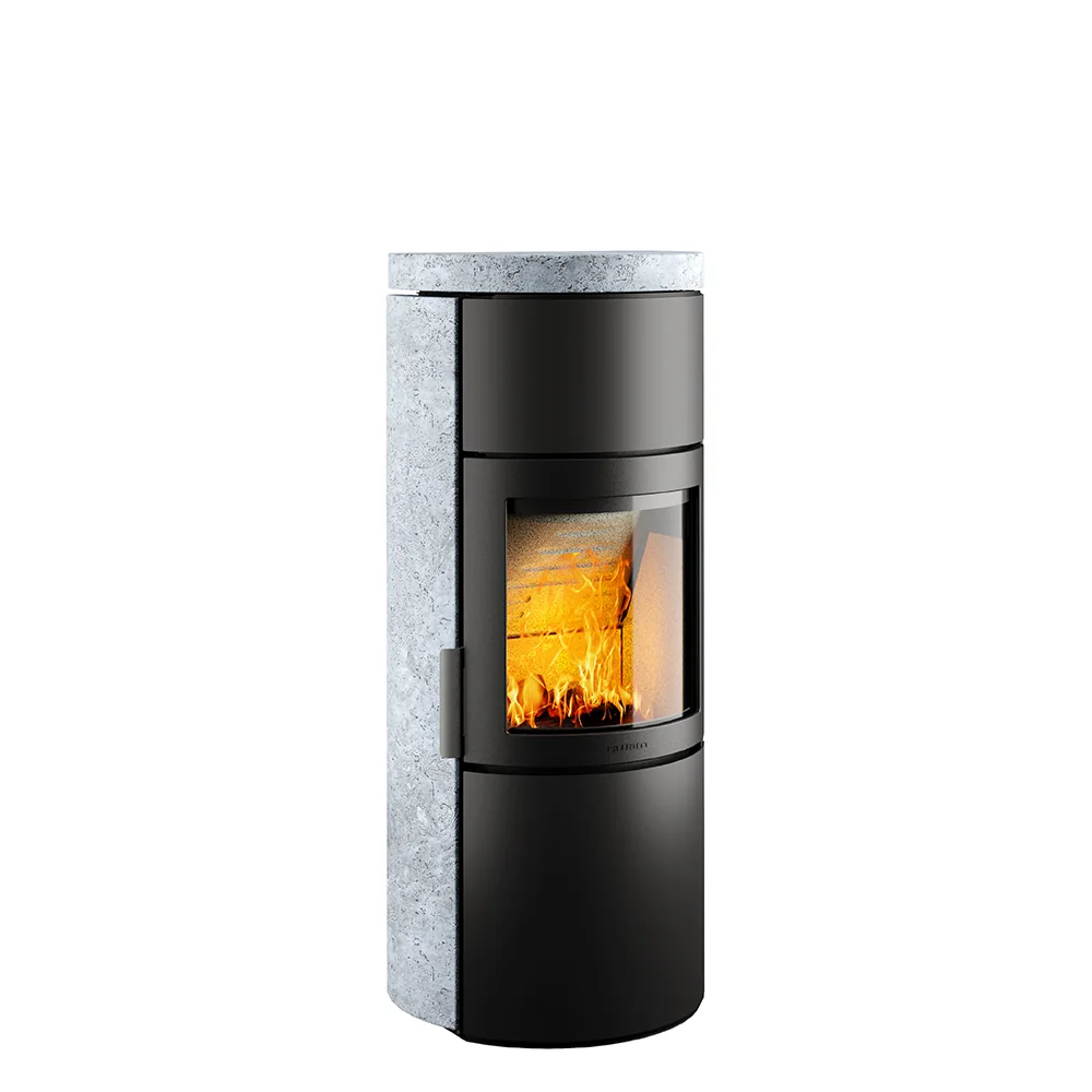 HWAM HWAM 3520c with soapstone cladding & style handle, black