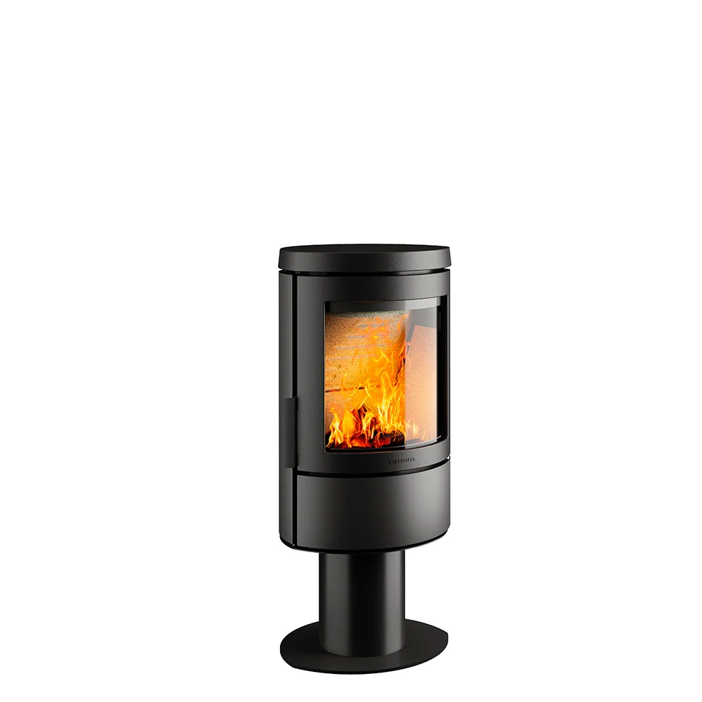 HWAM HWAM 3110c on a pedestal with style handle , black