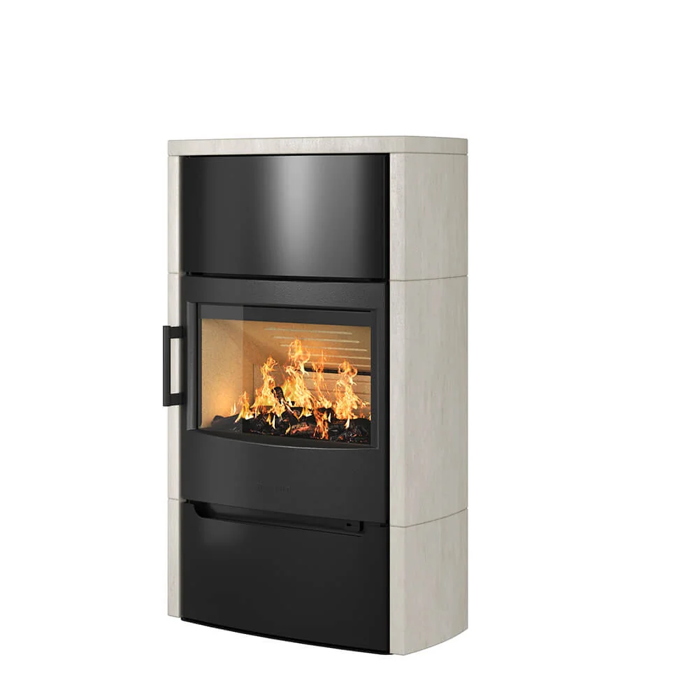 WIKING Maxi 6 with natural stone cladding, white