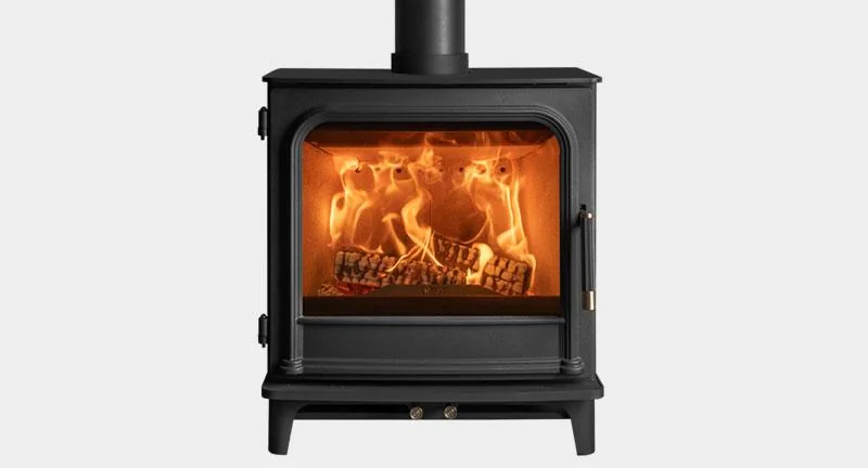 Stovax Athos 5 Wide Fixed Grate Wood Burning & Multi-fuel Stoves
