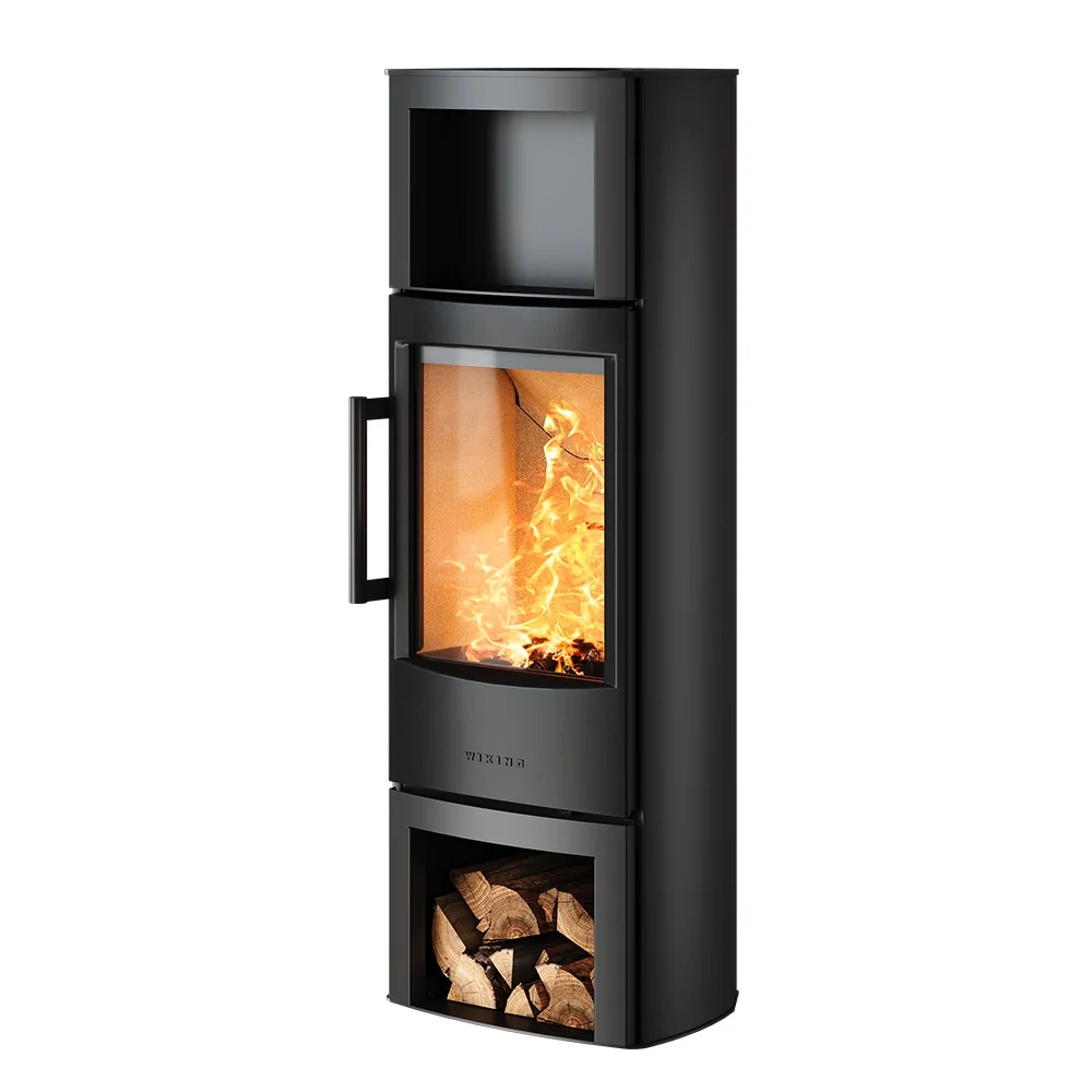 WIKING Miro 6+ with warming shelf & wood store